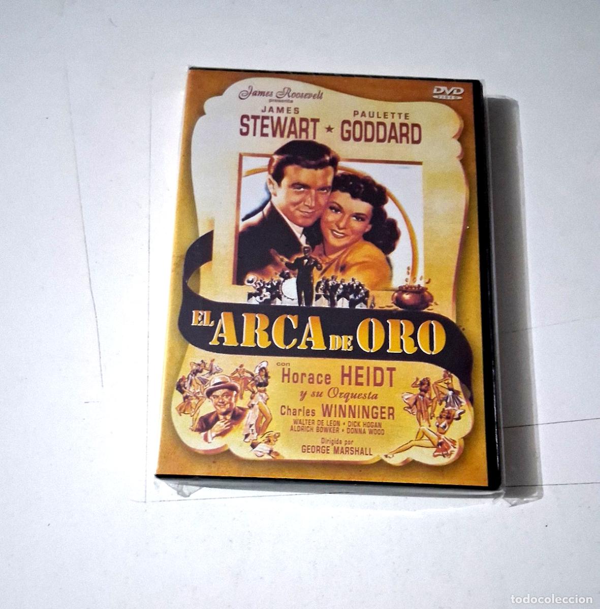 Cine: DVD &rdquo;EL ARCA DE ORO&rdquo; COMO NUEVO GEORGE MARSHALL JAMES STEWART PAULETTE GODDARD