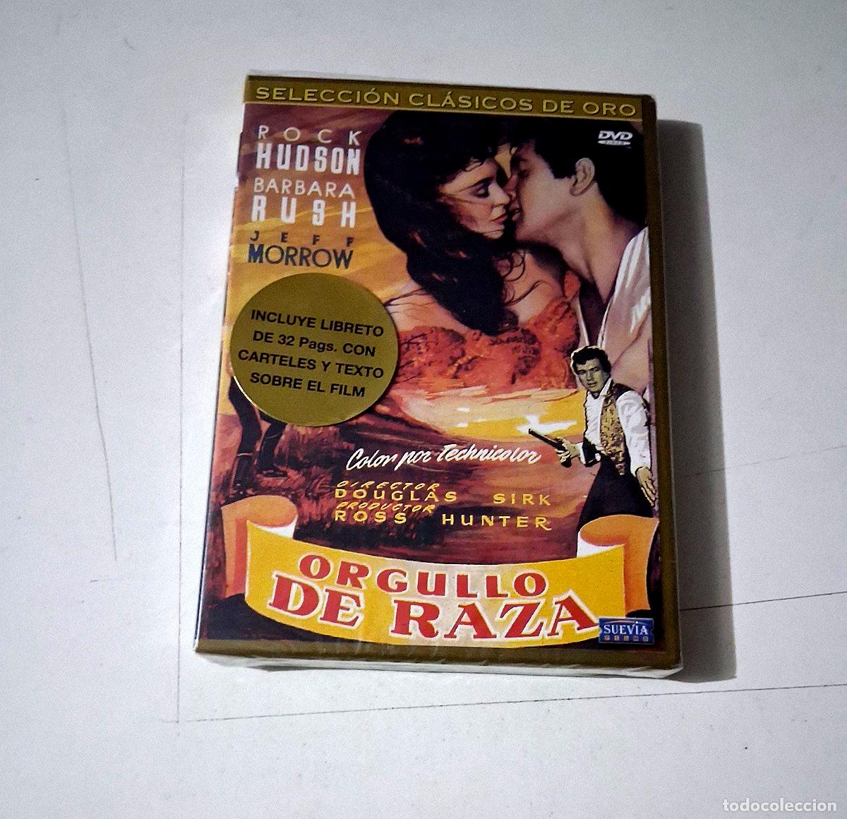 Cine: DVD &rdquo;ORGULLO DE RAZA&rdquo; PRECINTADO SEALED DOUGLAS SIRK ROCK HUDSON BARBARA RUSH