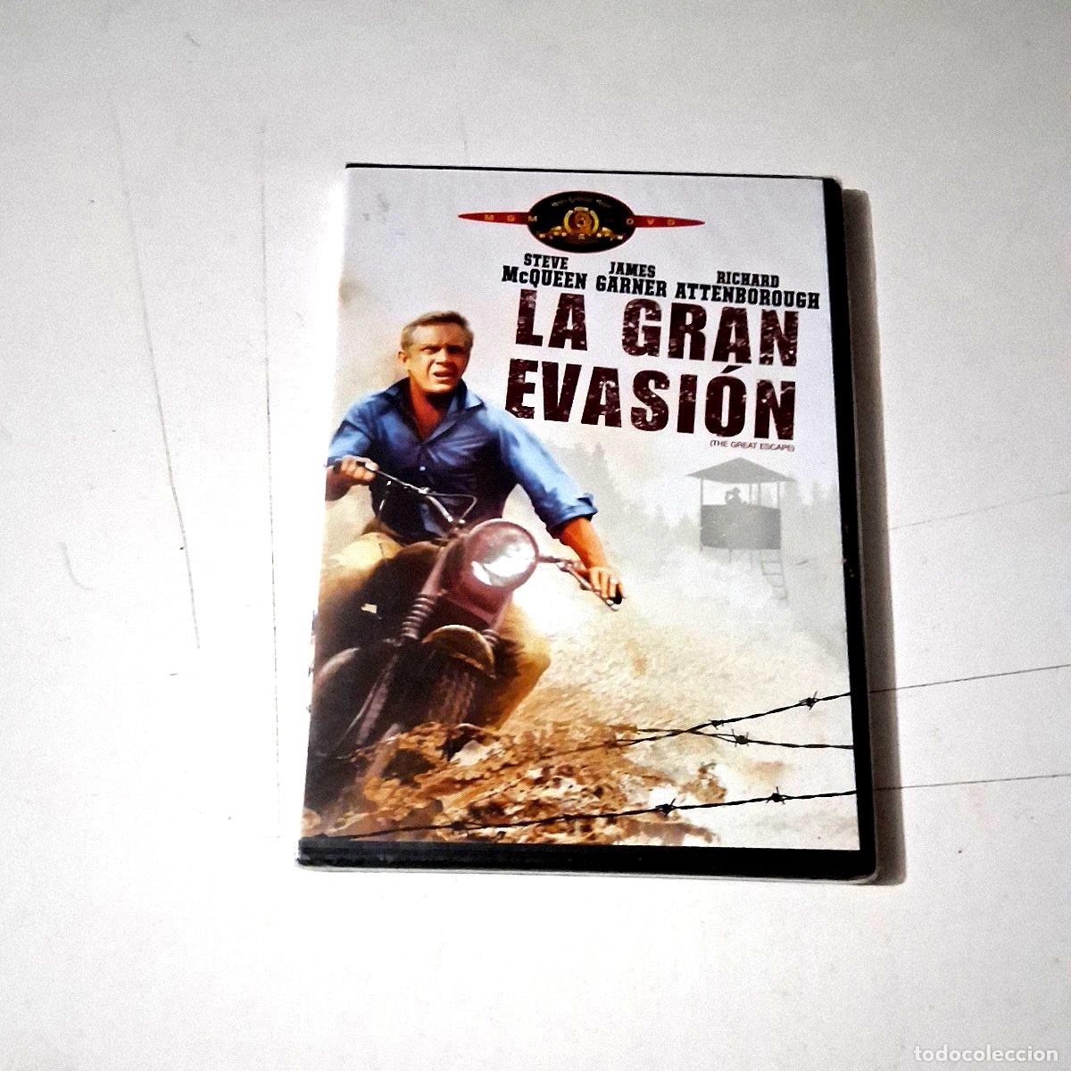 Cine: DVD &rdquo;LA GRAN EVASION&rdquo; PRECINTADO SEALED CAJA SLIM STEVE McQUEEN JOHN STUGES