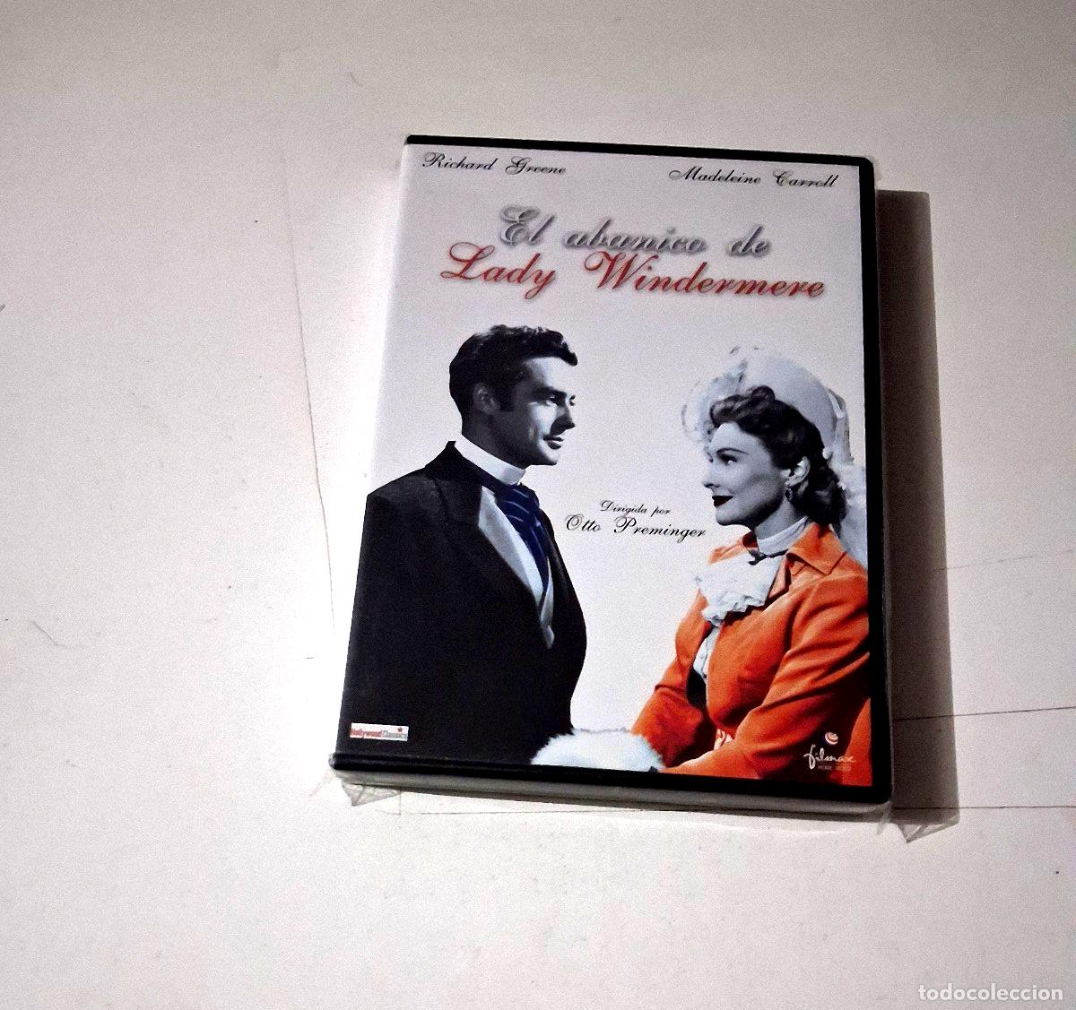 Cine: DVD &rdquo;EL ABANICO DE LADY WINDERMERE&rdquo; COMO NUEVO OTTO PREMINGER RICHARD GREENE MAD