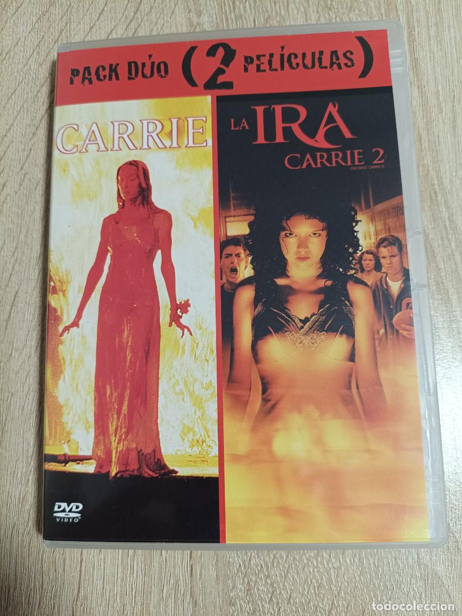 Cinema: 2 DVD - CARRIE + CARRIE 2 LA IRA - Sissy Spacek, Brian De Palma - TERROR, HORROR, DE CULTO