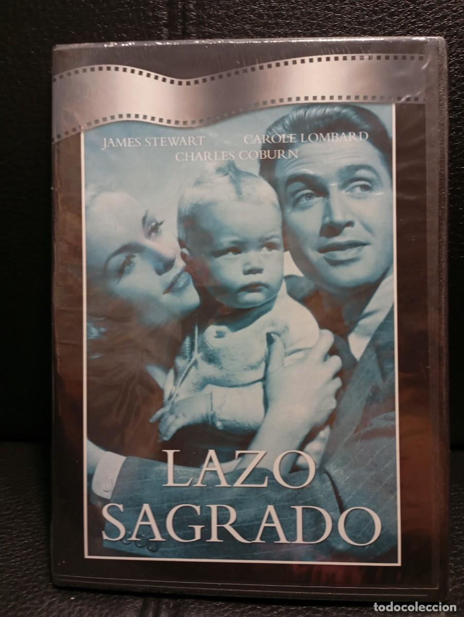 Cine: LAZO SAGRADO - DVD - CAJA FINA - PRECINTADA - JAMES STEWART - CAROLE LOMBARD