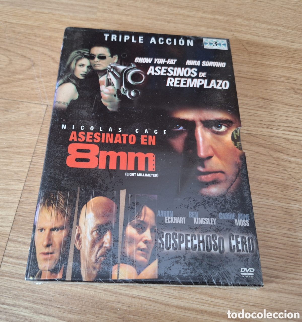 Cine: Pack Triple Acci&oacute;n NUEVO Y PRECINTADO DVD