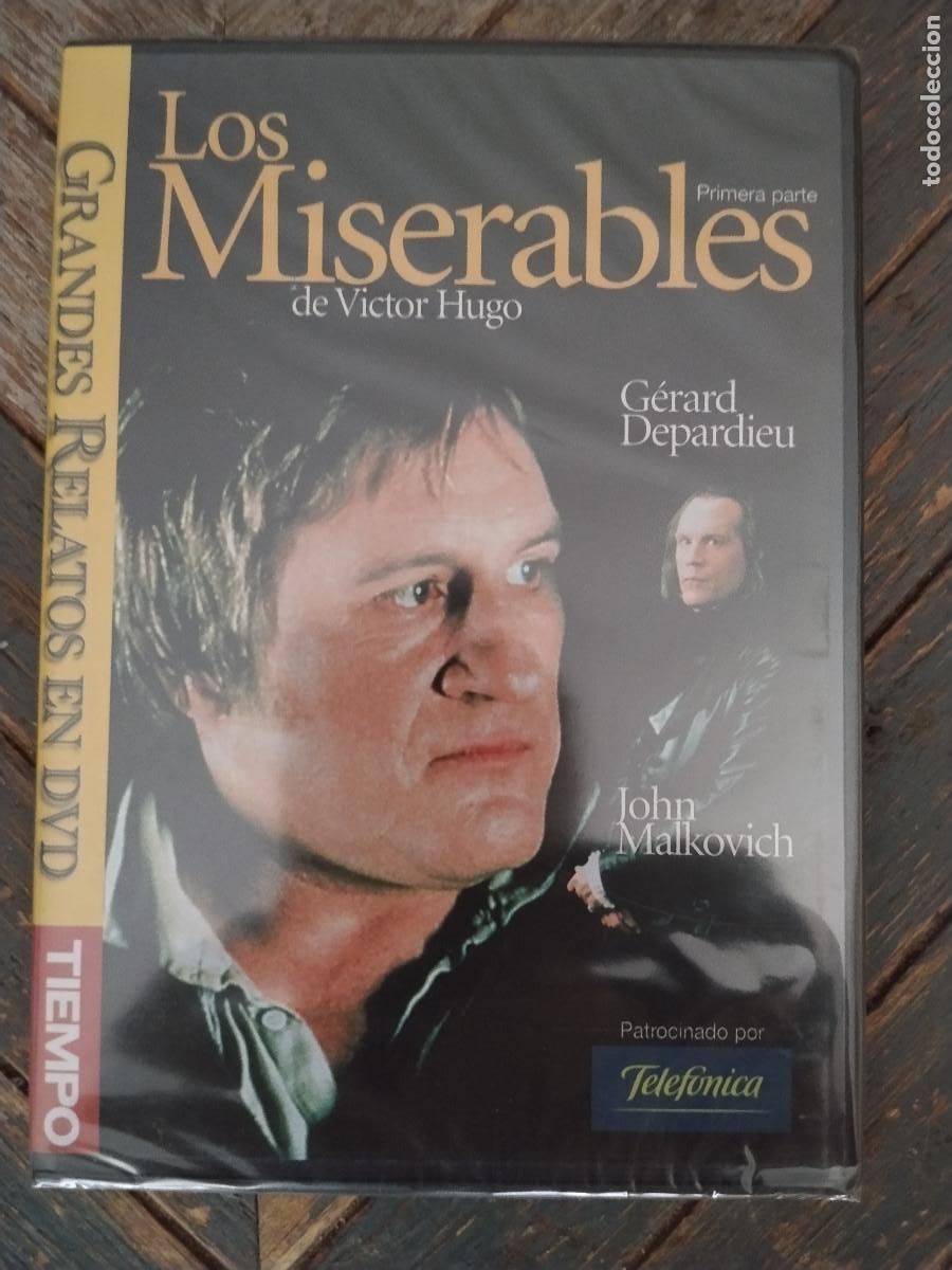 Cine: Los Miserables &ndash; Primera Parte &middot; G&eacute;rard Depardieu &middot; Colecci&oacute;n Grandes Relatos en DVD &ndash; Tiempo