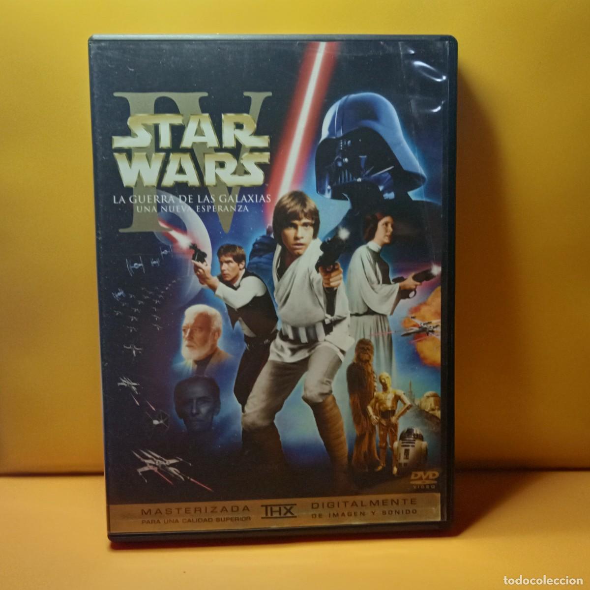 Cine: DVD - STAR WARS IV - UNA NUEVA ESPERANZA - MASTERIZADA (CIENCIA FICCI&Oacute;N)