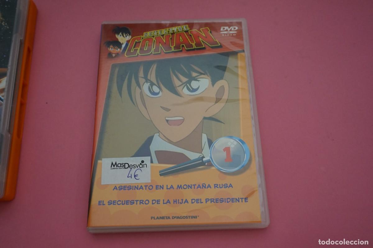 Cine: DVD - DETECTIVE CONAN - N&ordm; 1 - ASESINATO EN LA MONTA&Ntilde;A RUSA - EL SECUESTRO DE LA HIJA DEL PRESIDENTE
