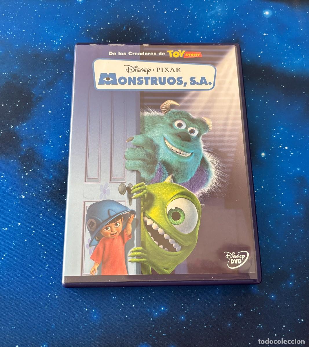 Cine: Monstruos S.A. Disney Pixar DVD Original con Gu&iacute;a y Caja