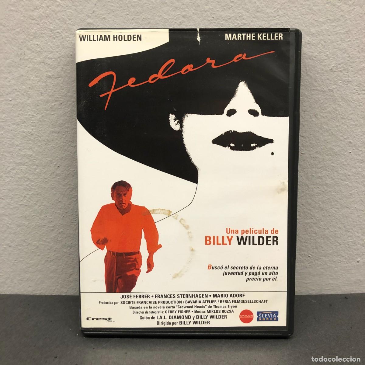 Cine: FEDORA - BILLY WILDER - DVD VIDEO - SUEVIA FILMS - CREST - 116 MIN. - 78.229 - MND 1261 / 735