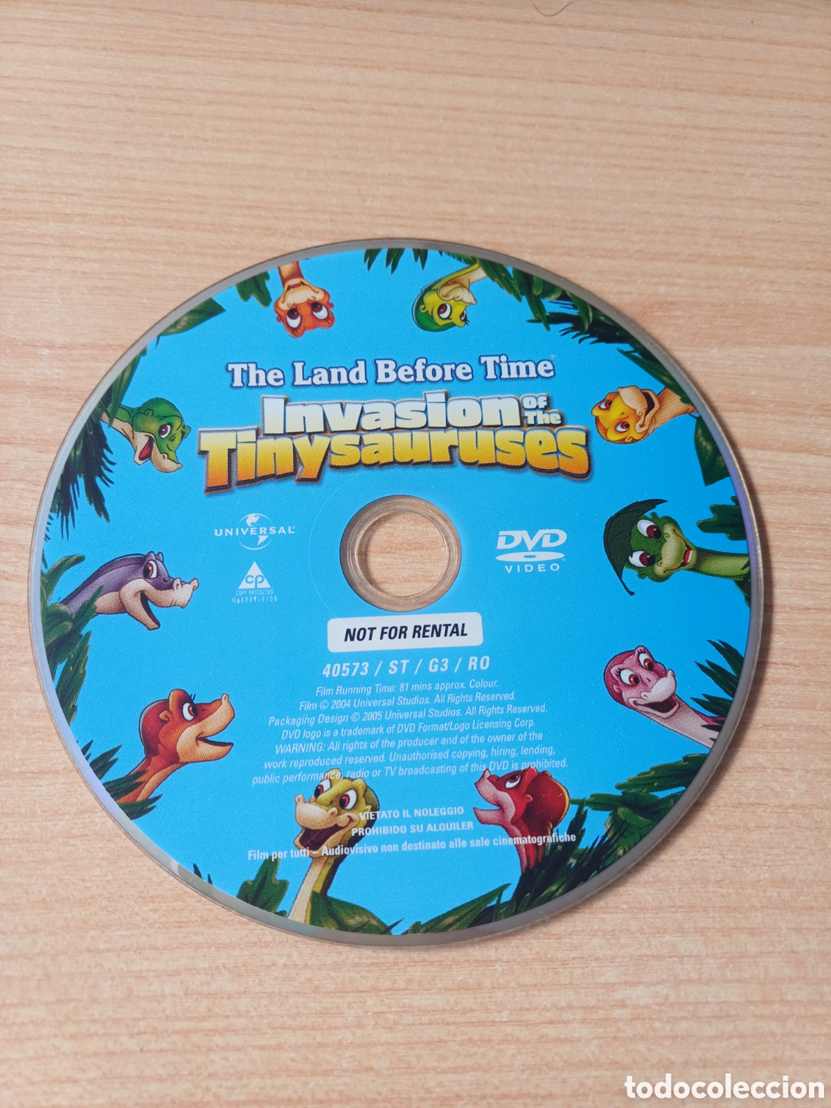 Cine: EN BUSCA DEL VALLE ENCANTADO: LA INVASION DE LOS DIMINUSAURIOS DVD