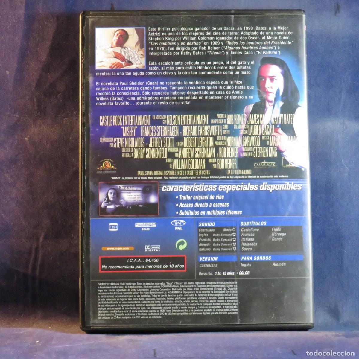 Cine: MISERY - DVD ------- - Foto 2