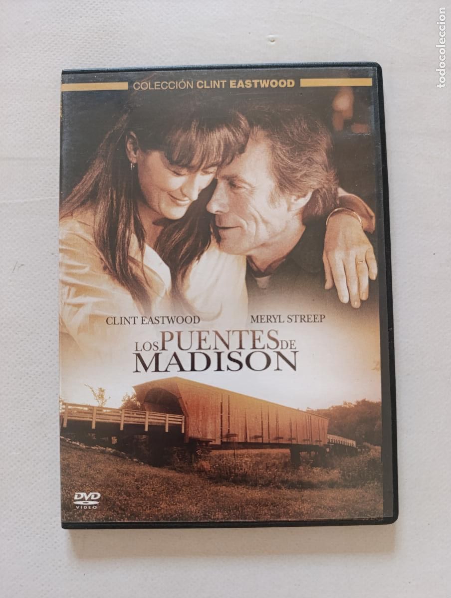 Cine: DVD LOS PUENTES DE MADISON - CLINT EASTWOOD, MERYL STREEP - CAJA SLIM - LEER DESCRIPCION (4Y)