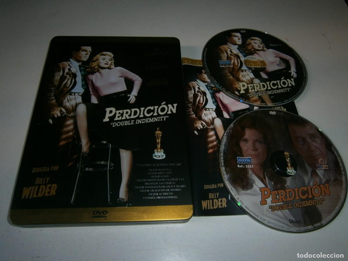 Cine: PERDICION DVD CAJAM METALICA FRED MAC MURRAY BARBARA STANWYCK EDWARD G. ROBINSON BILLY WINDER
