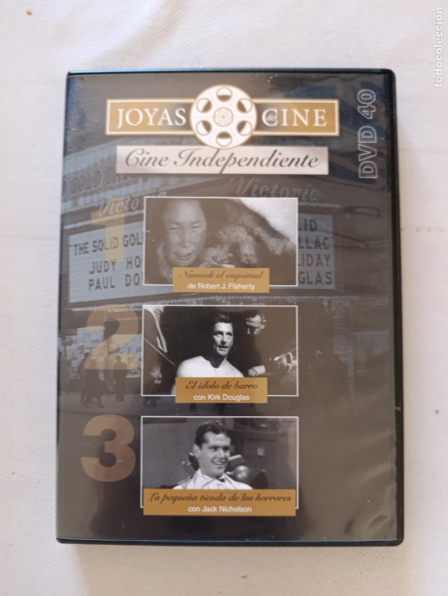 Cine: DVD NANOOK EL ESQUIMAL / EL IDOLO DE BARRO / LA PEQUE&Ntilde;A TIENDA DE LOS HORRORES (5F1)