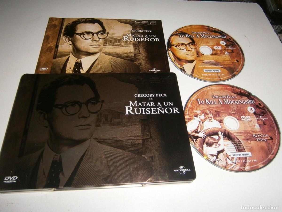 Cine: MATAR A UN RUISE&Ntilde;OR DVD CAJA METALICA 2 DVD'S GREGORY PECK
