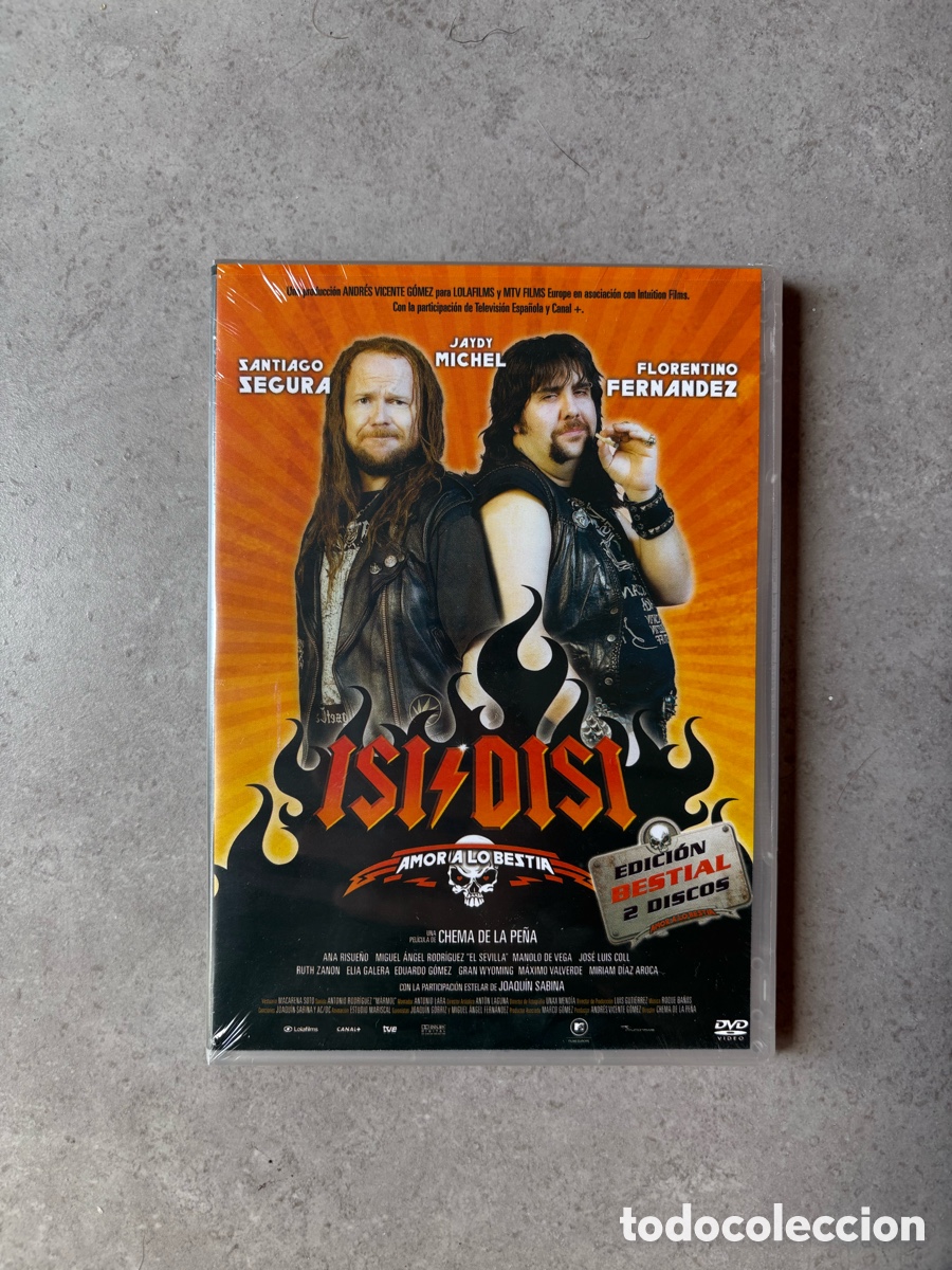 Cine: Pel&iacute;cula en DVD Isi Disi Amor a lo bestia con Santiago Segura, Jady Michel, Florentino Fern&aacute;ndez
