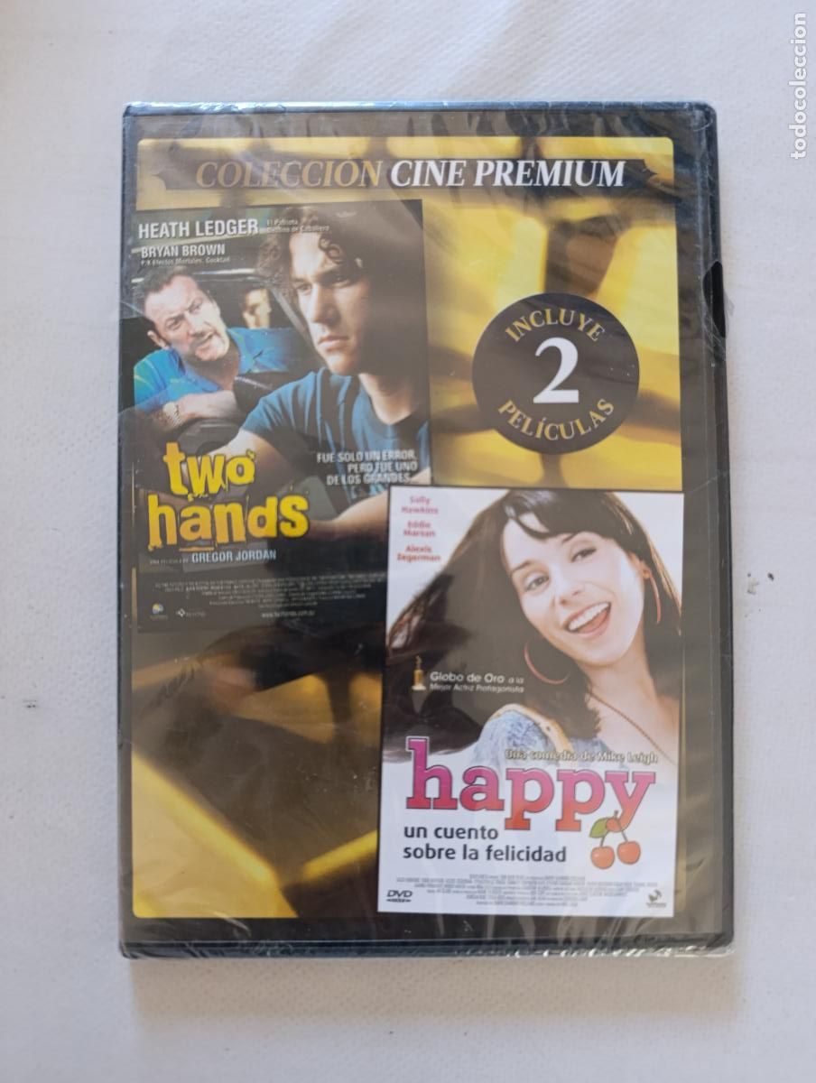 Cine: DVD TWO HANDS / HAPPY - CAJA SLIM - NUEVO, PRECINTADO (5H)