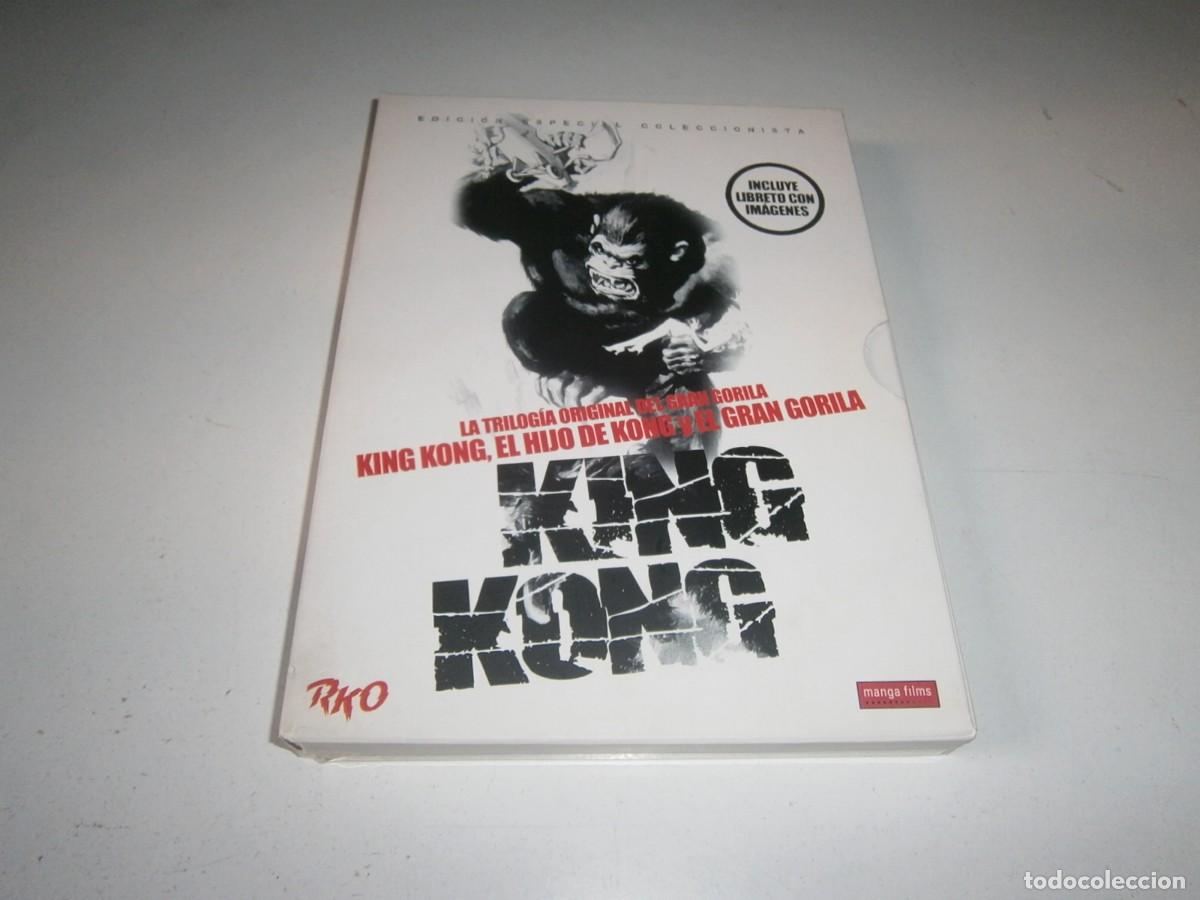 Cine: KING KONG LA TRILOGIA ORIGINAL DEL GRAN CORILA ED. ESPECIAL COLECCCIONISTA DVD