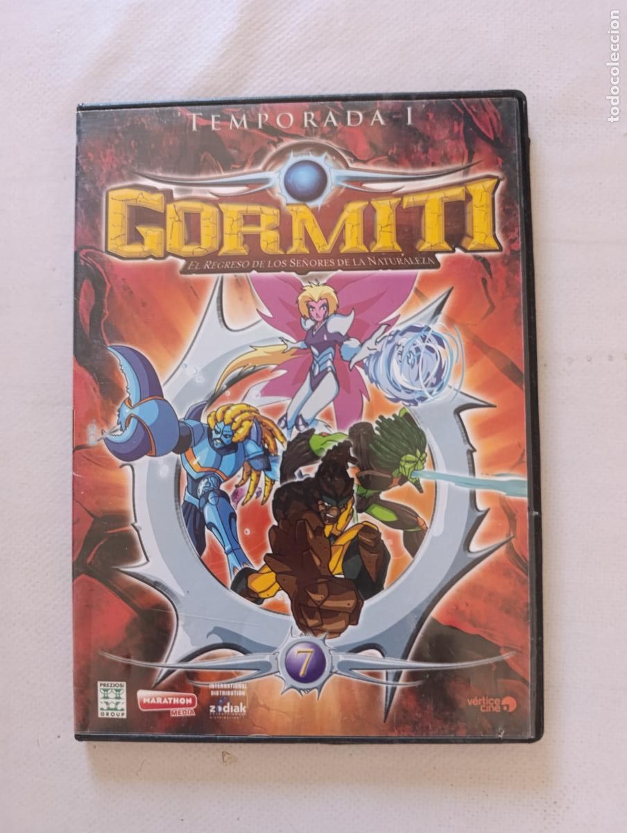 Cine: DVD GORMITI - TEMPORADA I (1) VOL. 7 - EL REGRESO DE LOS SE&Ntilde;ORES DE LA NATURALEZA (5M)