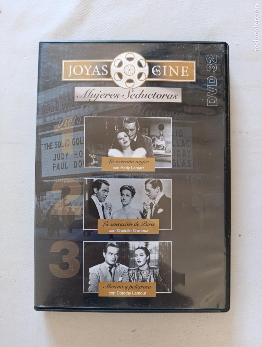 Cine: DVD LA EXTRA&Ntilde;A MUJER / LA SENSACION DE PARIS / MORENA Y PELIGROSA (5&Ntilde;)