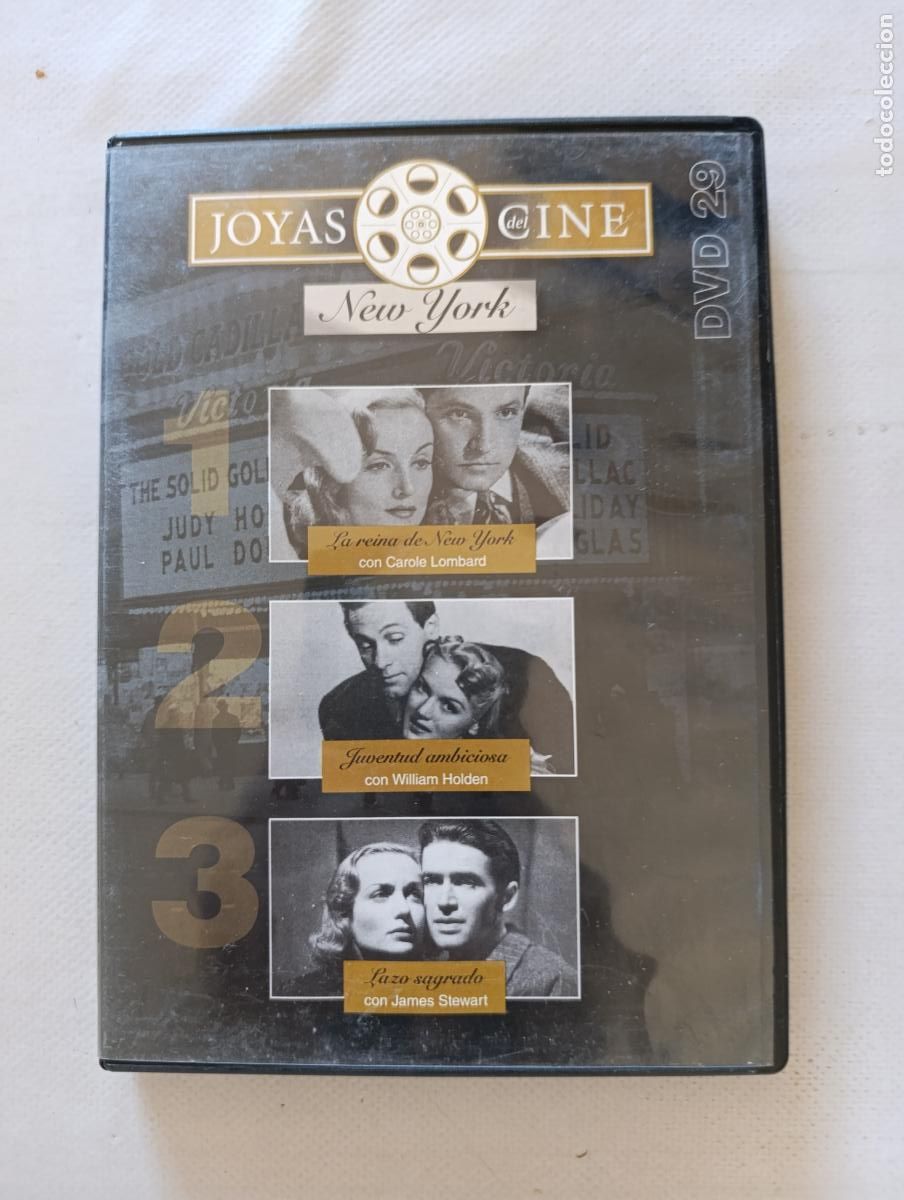 Cinema: DVD LA REINA DE NEW YORK / JUVENTUD AMBICIOSA / LAZO SAGRADO (5&Ntilde;)