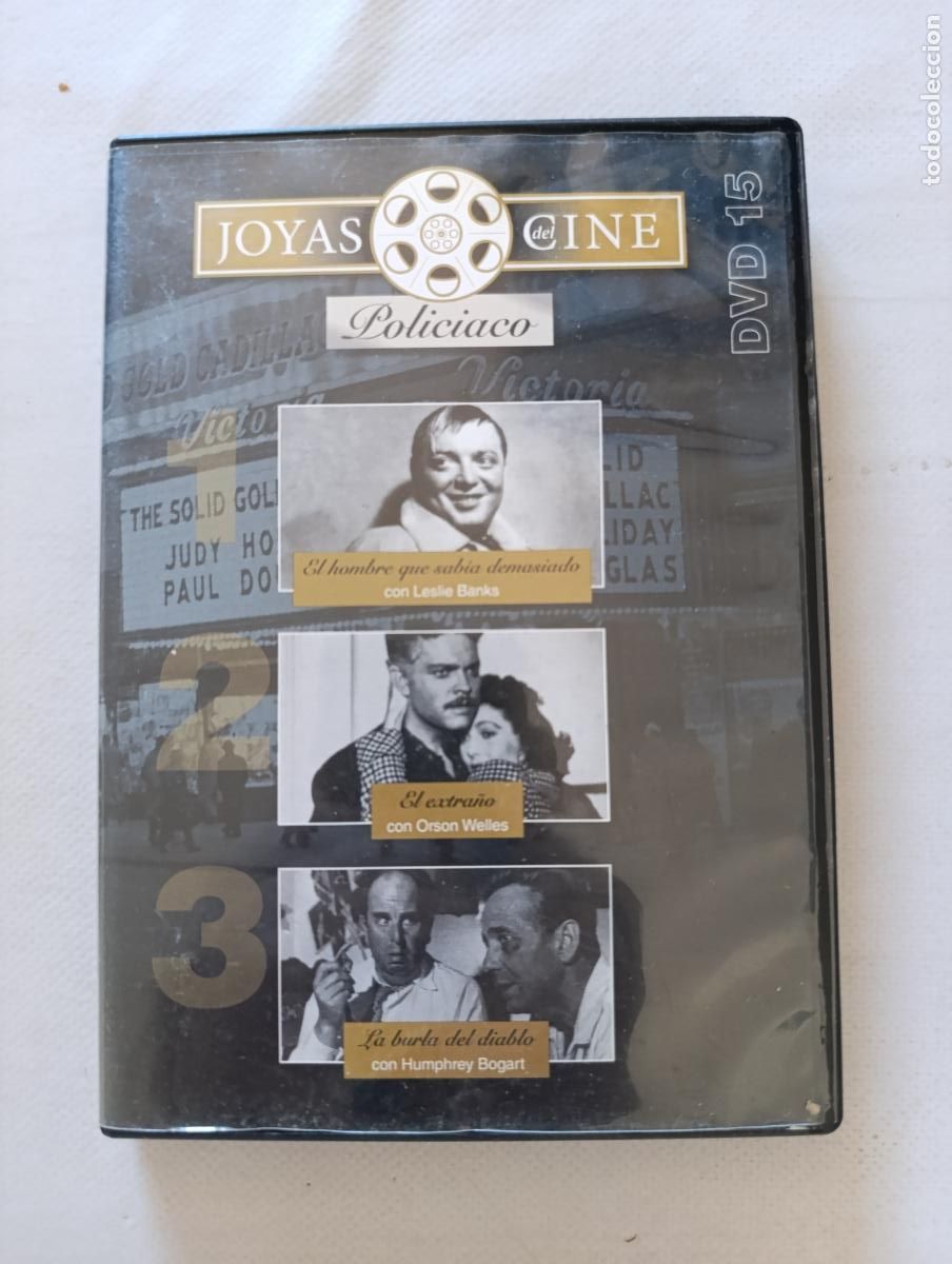 Cinema: DVD EL HOMBRE QUE SABIA DEMASIADO / EL EXTRA&Ntilde;O / LA BURLA DEL DIABLO (5&Ntilde;)
