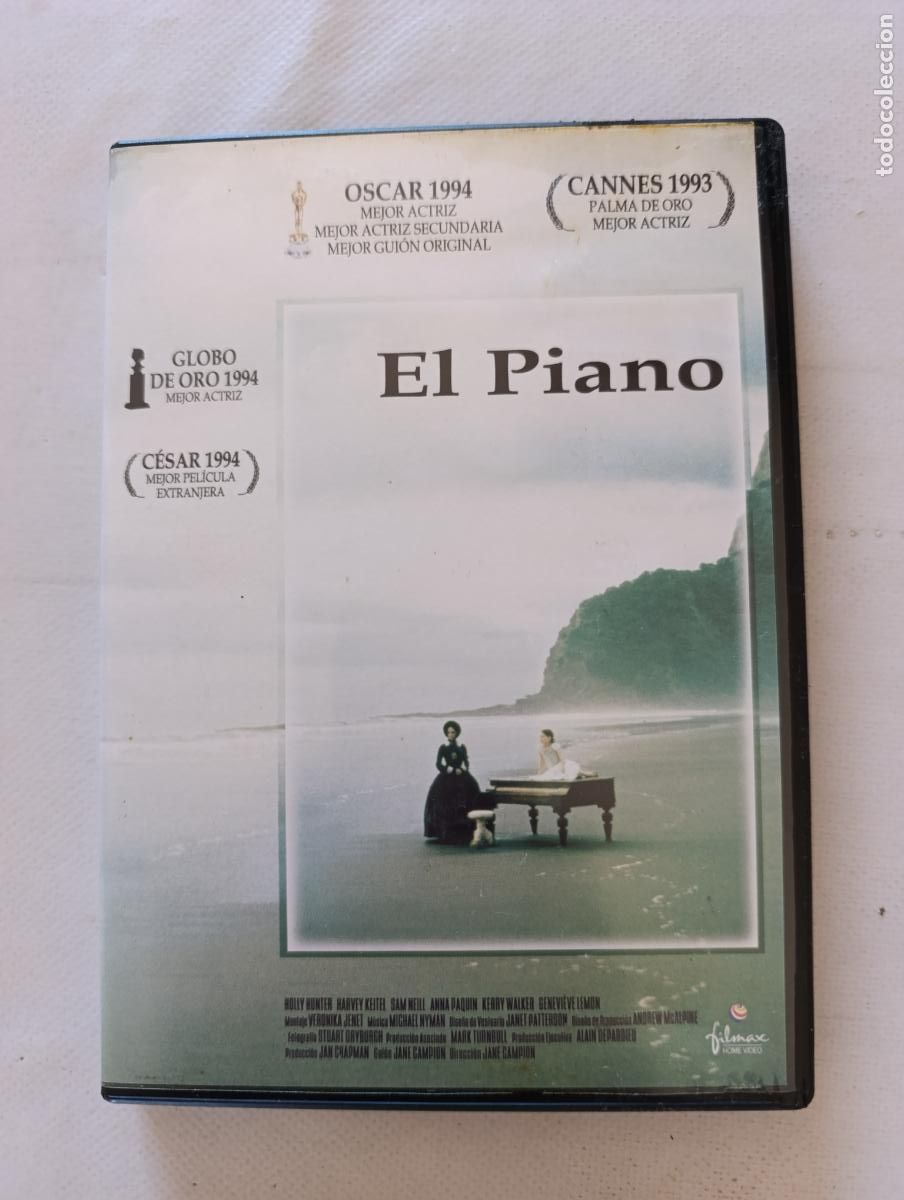 Cine: DVD EL PIANO - JANE CAMPION - HOLLY HUNTER, HAREVEY KEITEL (5Q)
