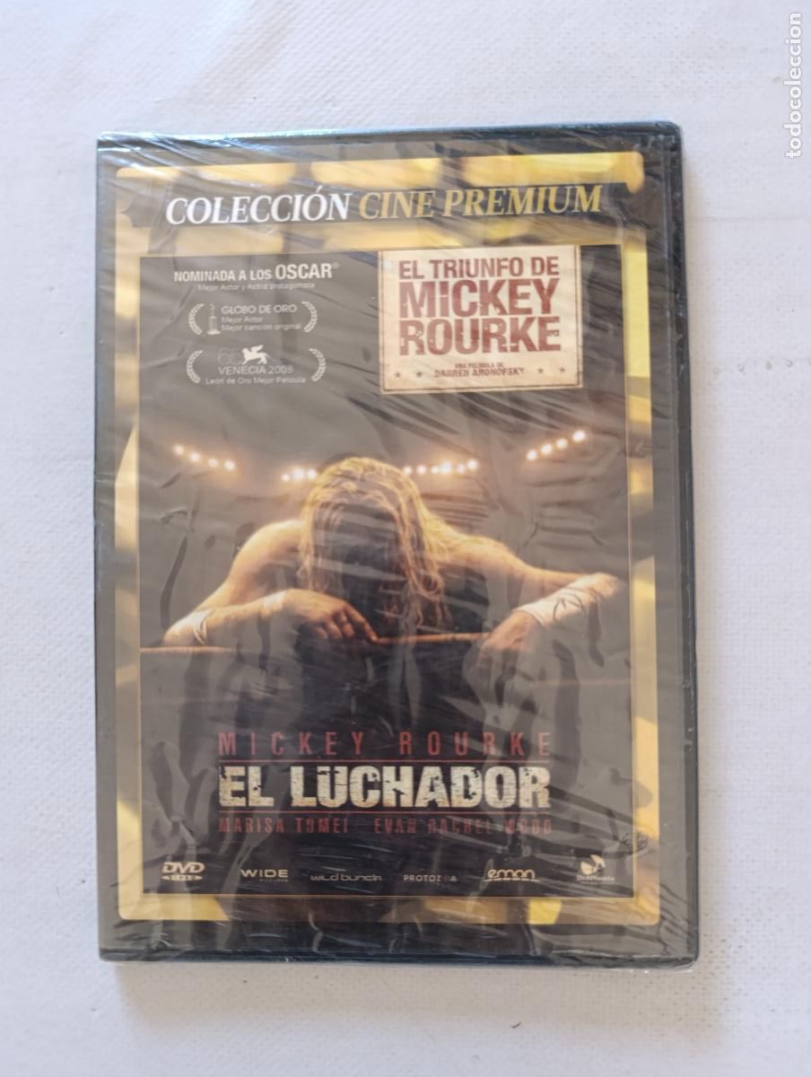 Cine: DVD EL LUCHADOR - MICKEY ROURKE - CAJA SLIM - NUEVO, PRECINTADO (5Q)