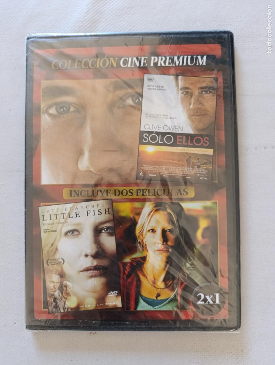Cine: DVD SOLO ELLOS / LITTLE FISH - CAJA SLIM - NUEVO, PRECINTADO (5R)