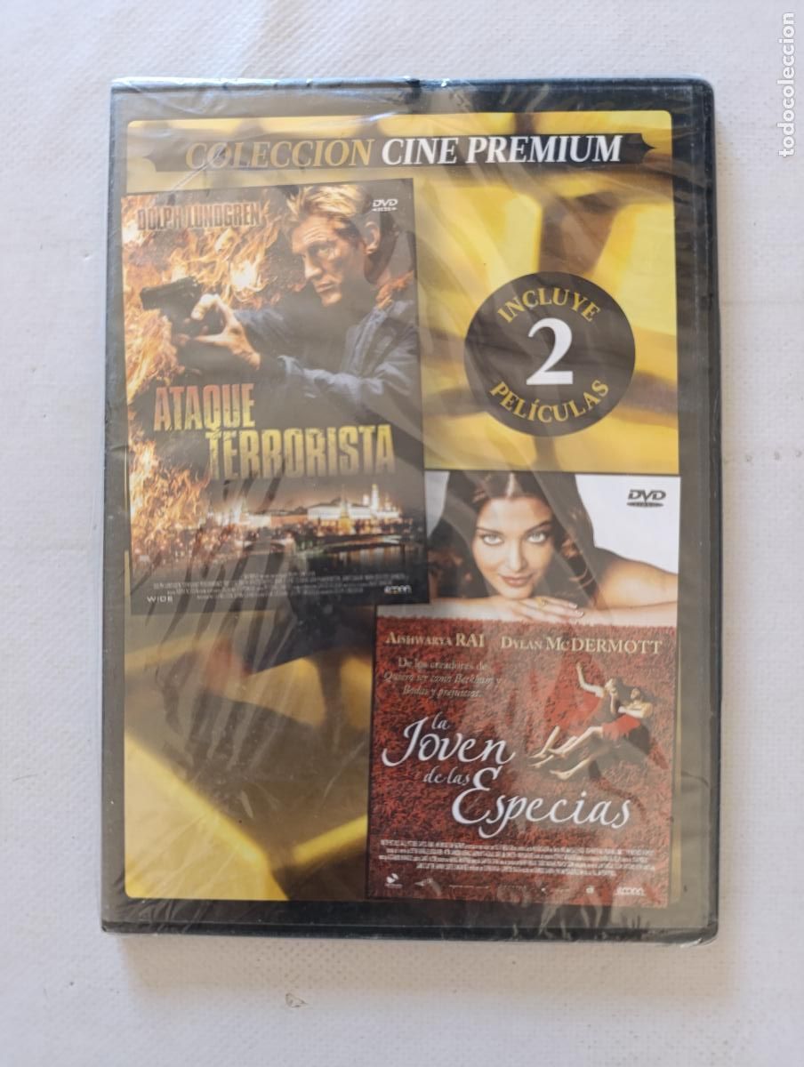 Cine: DVD ATAQUE TERRORISTA / LA JOVEN DE LAS ESPECIAS - CAJA SLIM - NUEVO, PRECINTADO (5U)