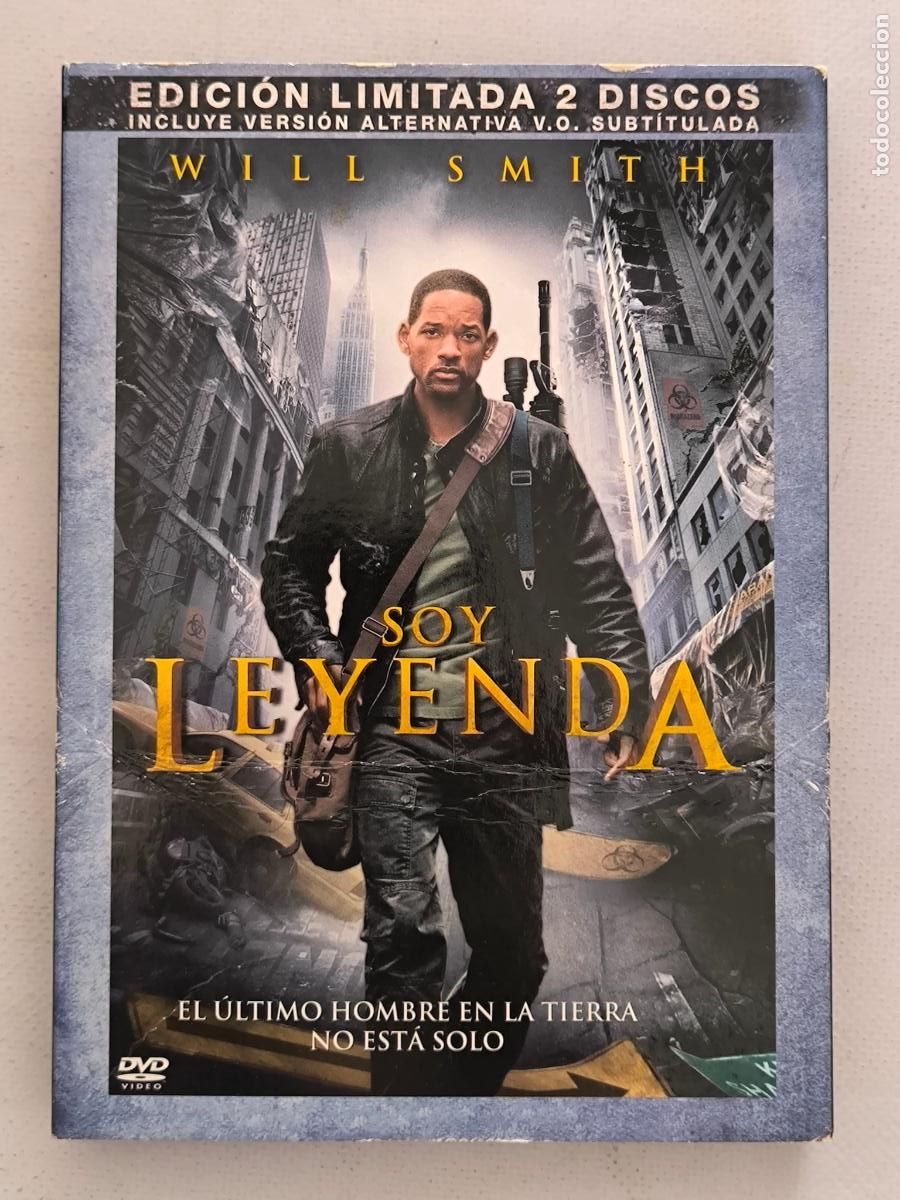 Cine: DVD SOY LEYENDA - EDICION LIMITADA 2 DISCOS - INCLUYE VERSION ALTERNATIVA V.O (9Z)