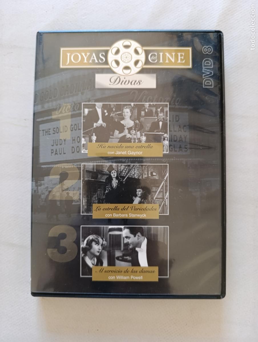Cine: DVD HA NACIDO UNA ESTRELLA / LA ESTRELLA DEL VARIEDADES / AL SERVICIO DE LAS DAMAS (5U)
