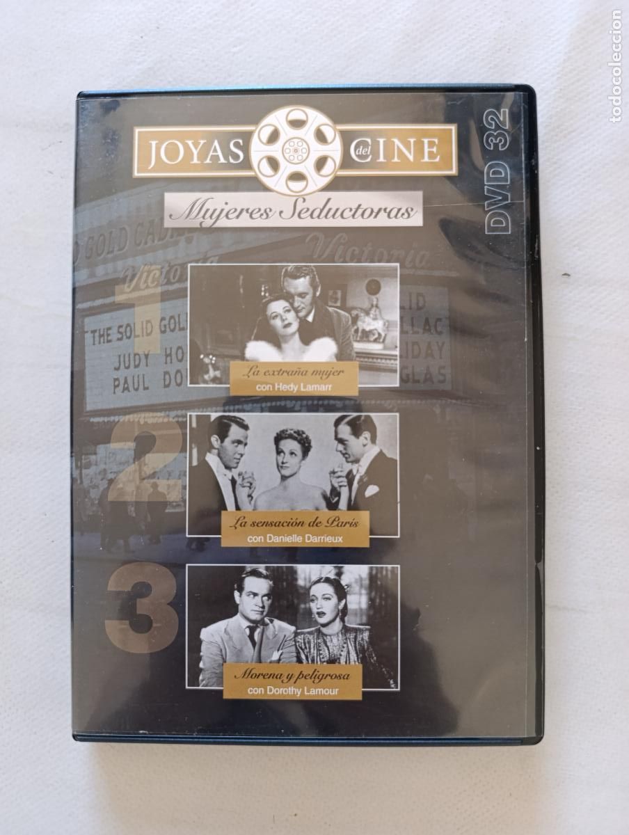Cine: DVD LA EXTRA&Ntilde;A MUJER / LA SENSACION DE PARIS / MORENA Y PELIGROSA (5U)