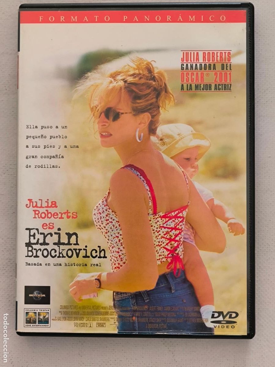 Cine: DVD ERIN BROCKOVICH - JULIA ROBERTS (AD)