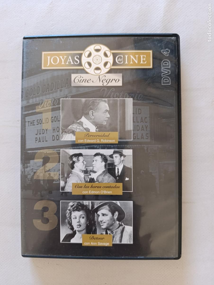 Cine: DVD PERVERSIDAD / CON LAS HORAS CONTADAS / DETOUR (5V)