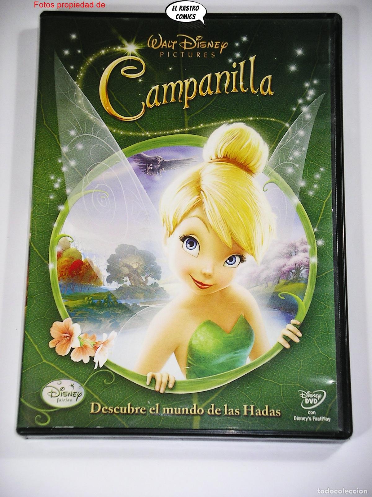 Cine: Campanilla, Descubre el mundo de las Hadas, DVD animaci&oacute;n Disney D3