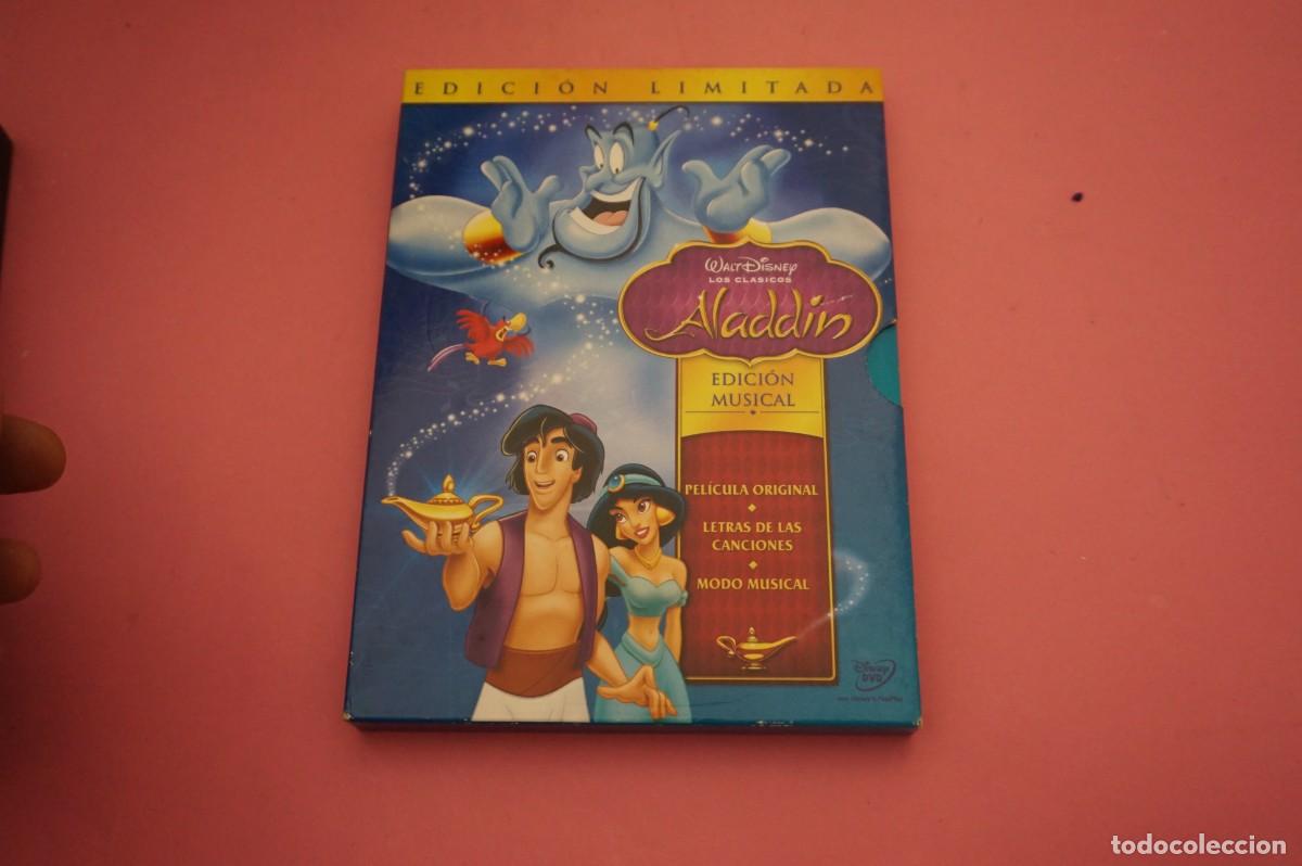 Cine: DVD - ALADIN - EDICION MUSICAL WALT DISNEY LOS CLASICOS