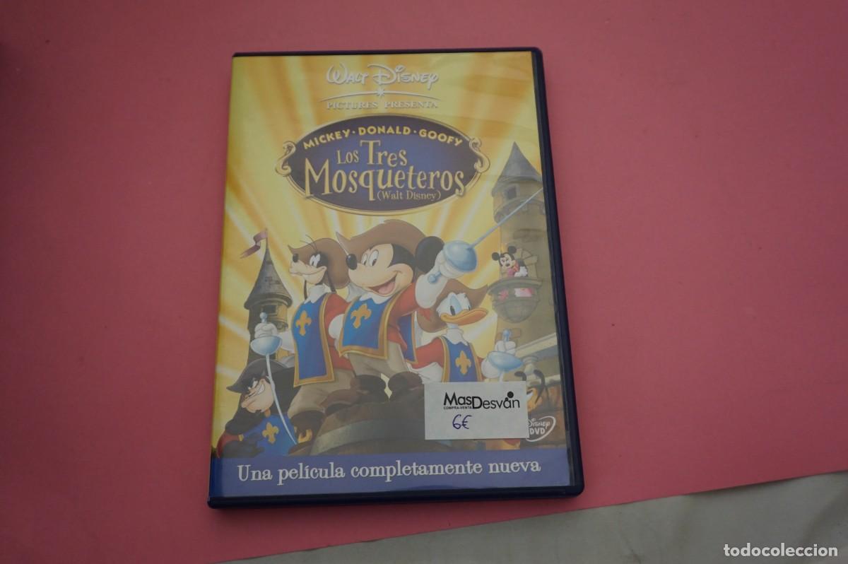 Cine: DVD - LOS TRES MOSQUETEROS WALT DISNEY
