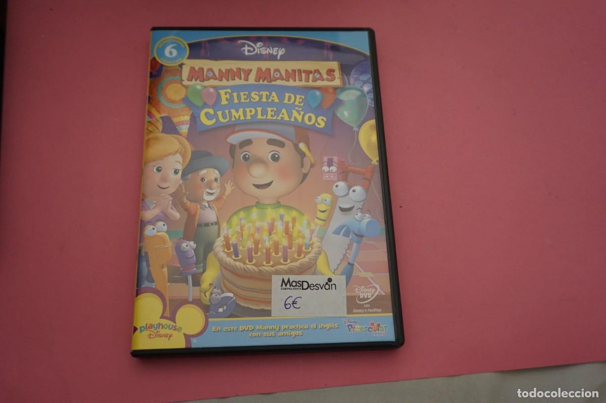 Cine: DVD - MANNY MANITAS - FIESTA DE COMPLEA&Ntilde;OS