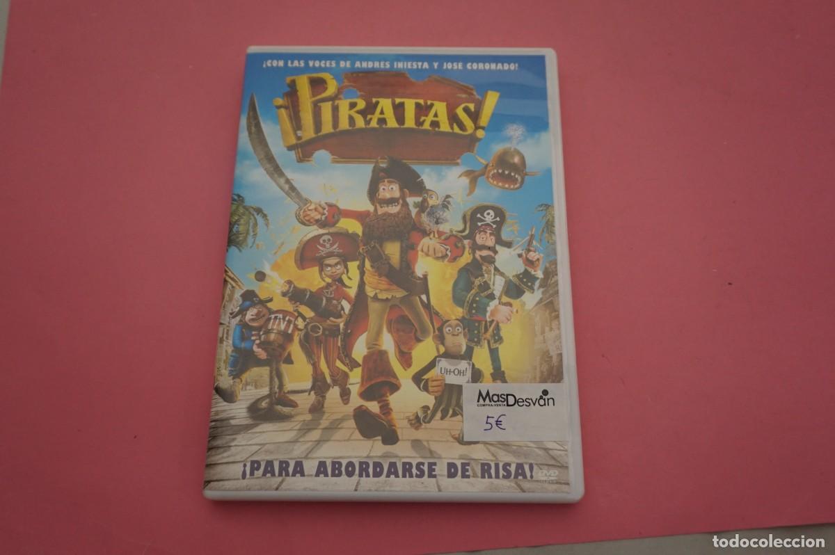 Cine: DVD - PIRATAS - PARA ABORDARSE DE RISA - VOCES DE ANDRES INIESTA Y JOSE CORONADO