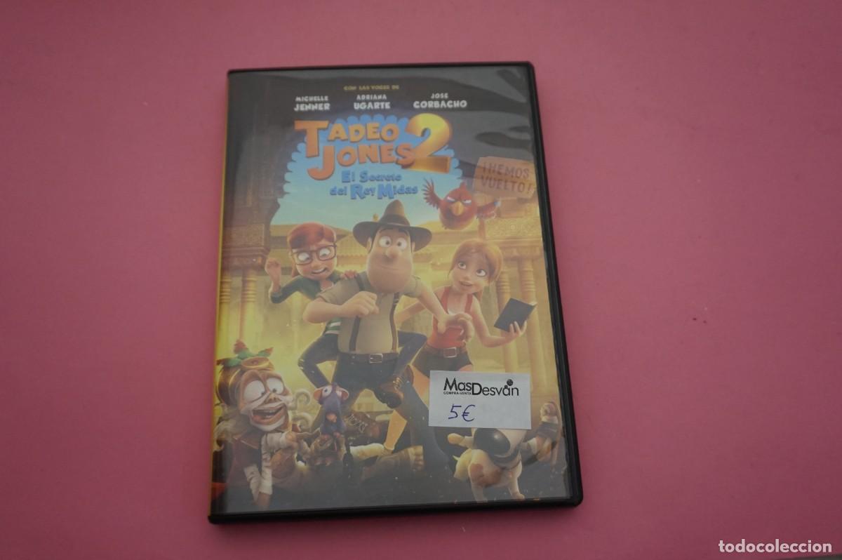 Cine: DVD - TADEO JONES 2 - EL SECRETO DEL REY MIDAS