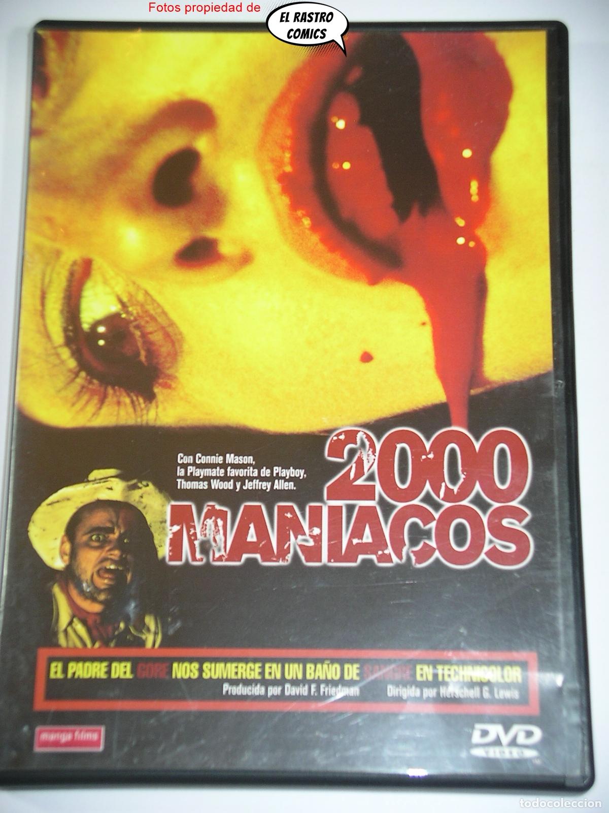 Cine: 2000 maniacos, DVD. D9