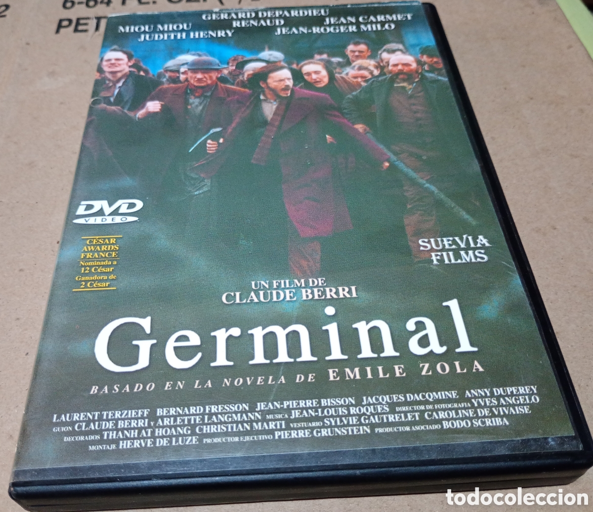 Cine: Germinal DVD Gerard Depardieu