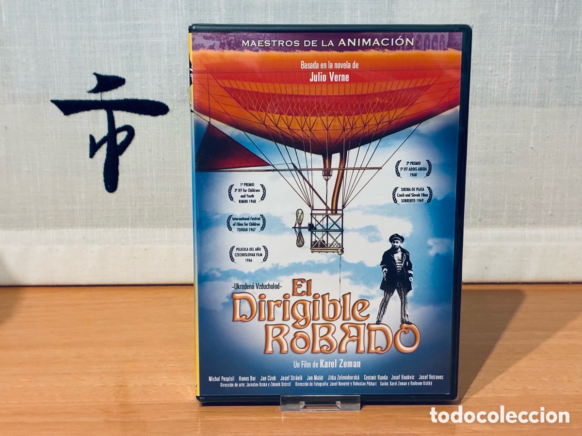 Cine: El dirigible robado 1967 Karel Zeman DVD Edici&oacute;n espa&ntilde;ola &iexcl;NUEVO Y PRECINTADO!