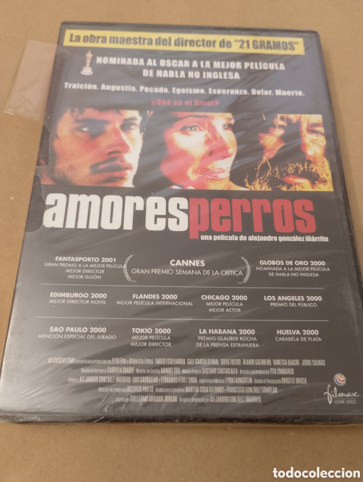 Cine: Dvd. Amores perros. Precintado.