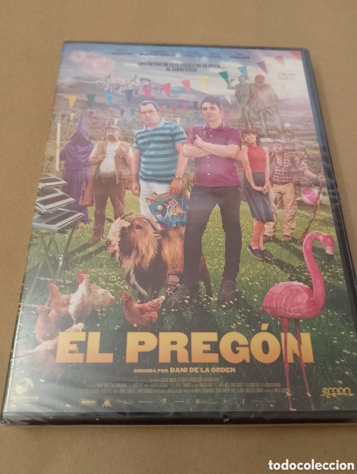 Cine: Dvd. El preg&oacute;n. Con Buenafiuente y Berto. Precintado.