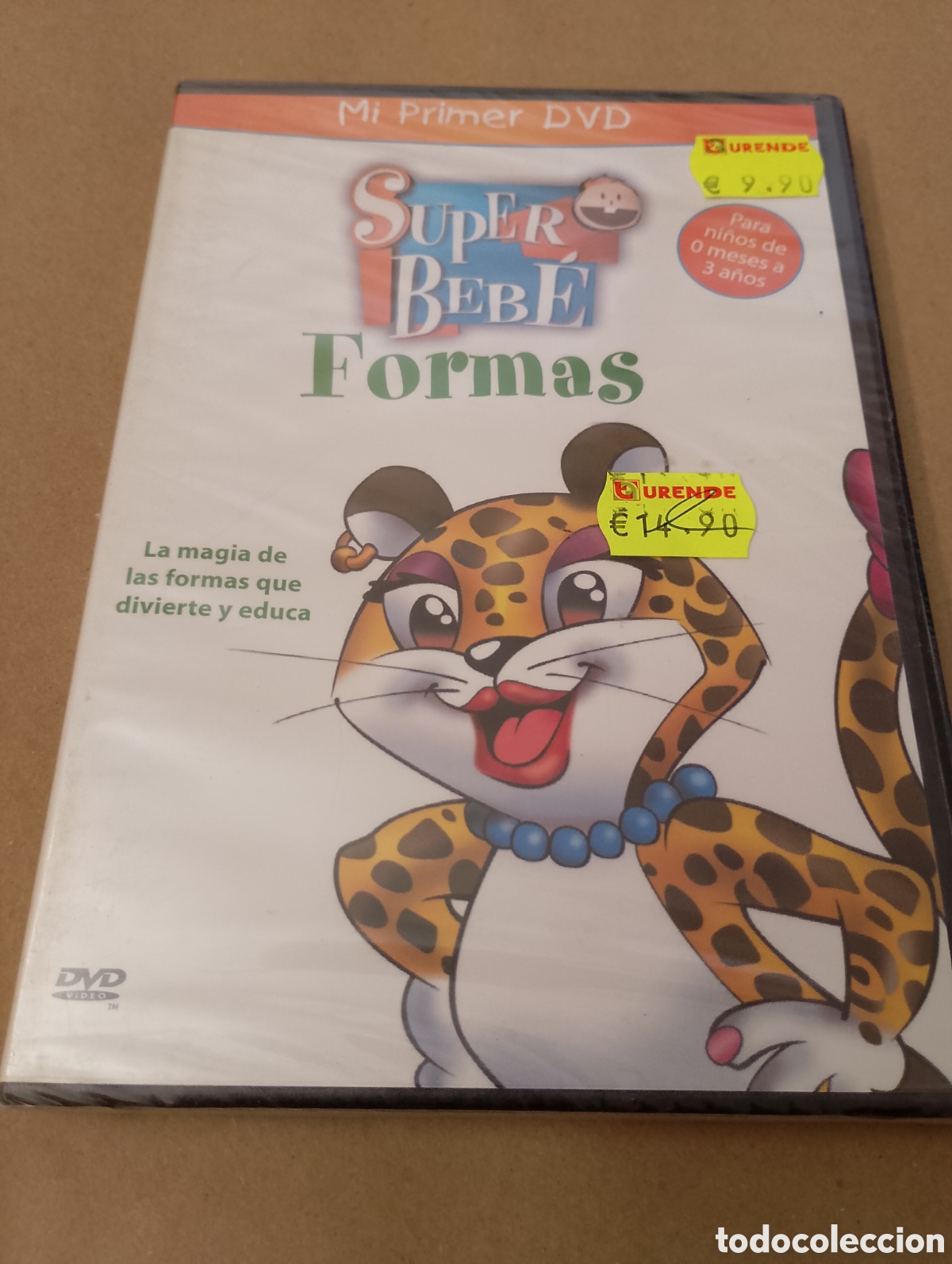 Kino: Dvd. Super Beb&eacute;. Formas. Para ni&ntilde;os de 0 a 3 a&ntilde;os. Precintado.