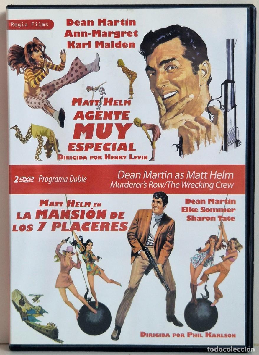 Cine: Matt Helm, agente muy especial / La mansi&oacute;n de los siete placeres. Programa doble Dean Martin DVD