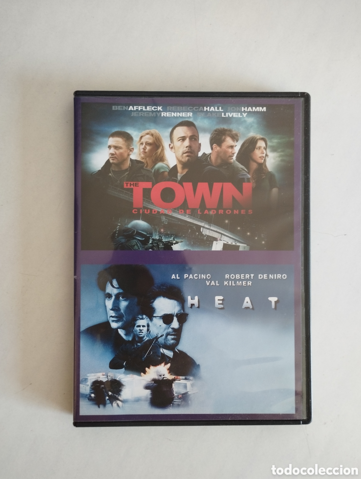 Cine: PELICULA DVD 2 PELICULAS THE TOWN & HEAT (2 DISCOS)