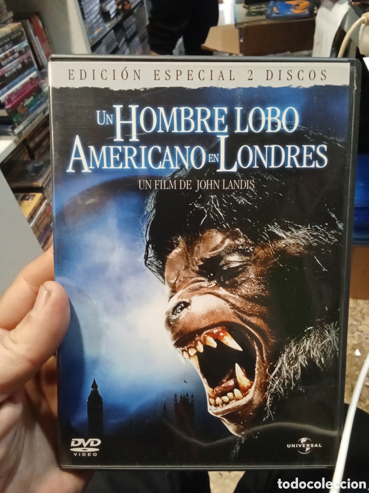 Cine: DVD edici&oacute;n dos discos Un hombre lobo americano en Londres