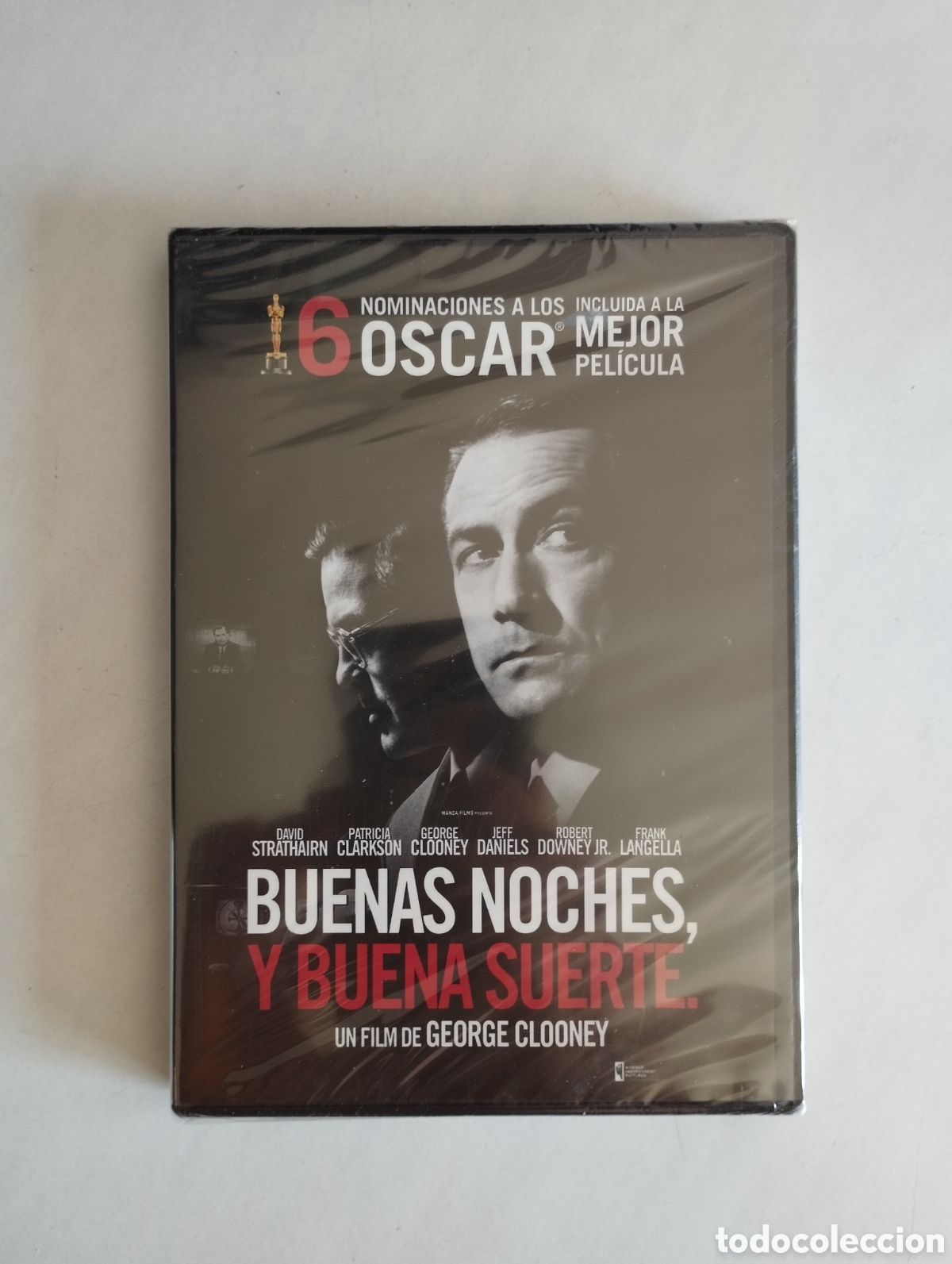 Cine: PELICULA DVD BUENAS NOCHES,Y BUENA SUERTE SIN ABRIR PRECINTADA